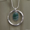 Колье Fiore Luna, GREEN QUARTZ